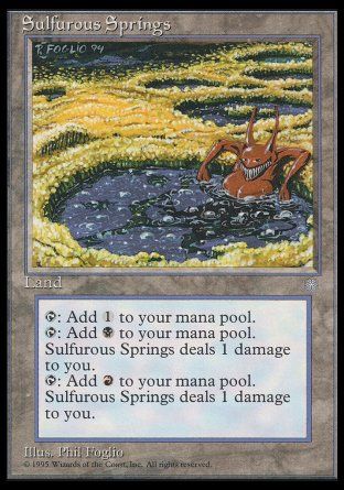 Sulfurous Springs (Ice Age) Trading Card