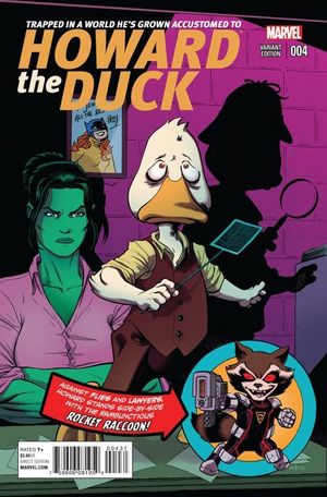 Howard The Duck #4 (Mcguinness Variant)