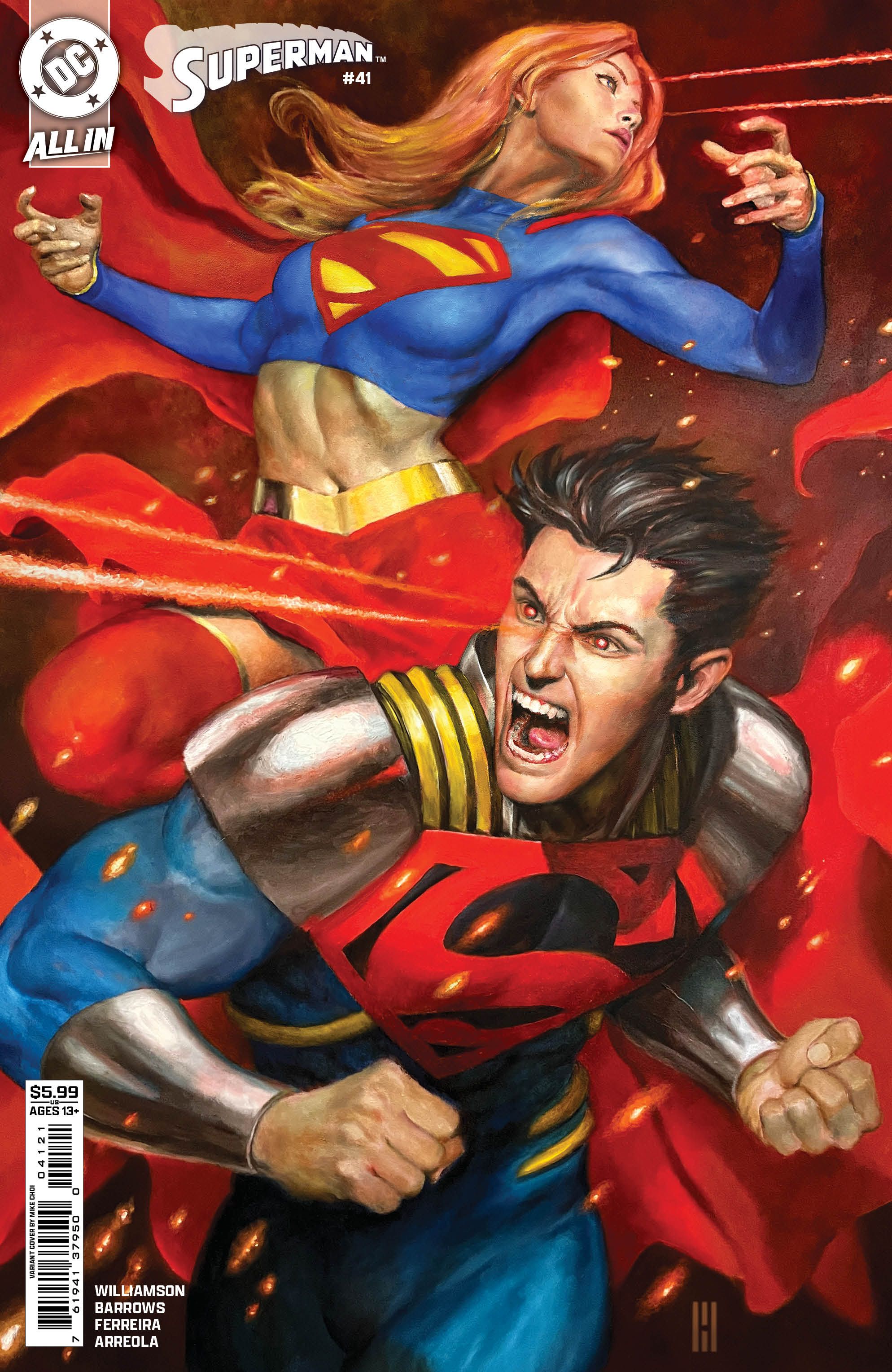 Superman #41 (Cvr B Mike Choi Card Stock Variant) Comic