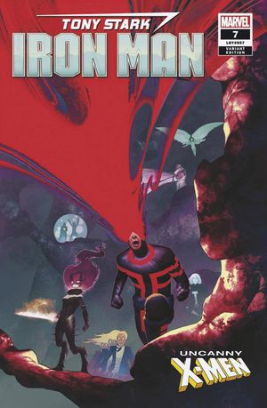 Tony Stark: Iron Man #7 (Uncanny X-men Variant)