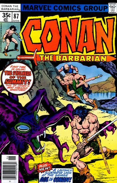 Conan the Barbarian #87 Comic