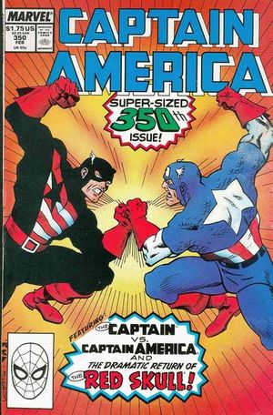 Captain America #350