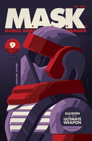 Mask Mobile Armored Strike Kommand #9 (Cover B Whalen)
