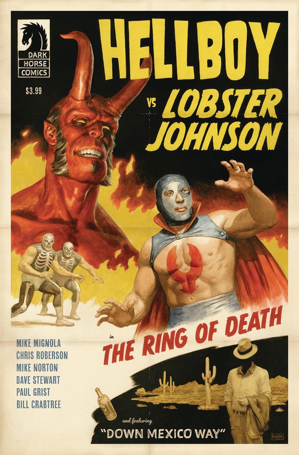 Hellboy Vs Lobster Johnson Ring Of Death #1