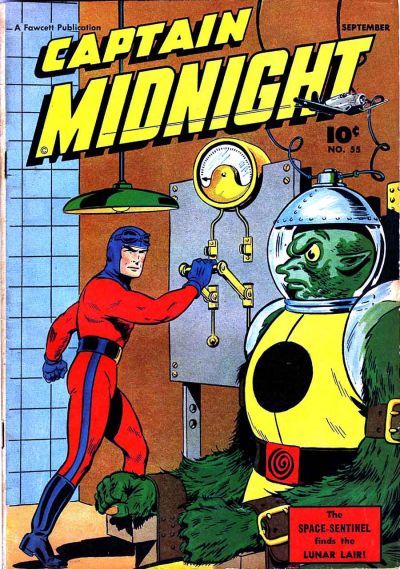 Captain Midnight #55 Comic