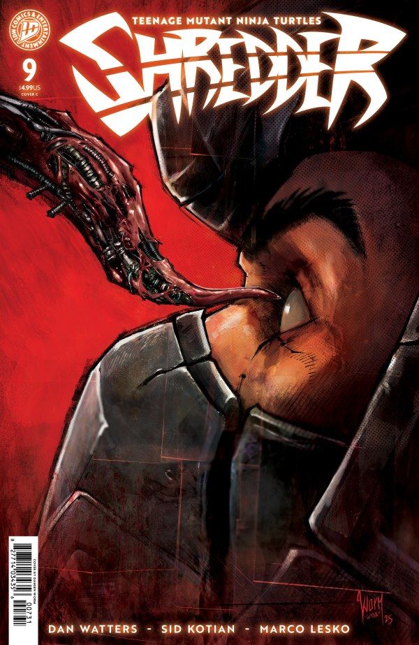 Teenage Mutant Ninja Turtles: Shredder #9 (Variant C Damien Worm) Comic