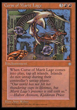 Curse of Marit Lage (Ice Age) Trading Card