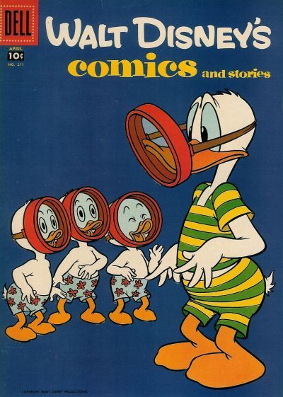 Walt Disney's Comics and Stories #211 Comic