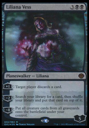 Liliana Vess (Duel Decks : Anthology) Trading Card