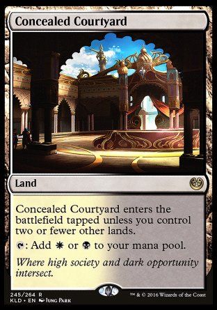 Concealed Courtyard (Kaladesh) Trading Card