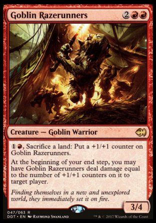 Goblin Razerunners (Merfolks vs. Goblins) Trading Card