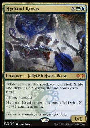 Hydroid Krasis (Ravnica Allegiance) Trading Card