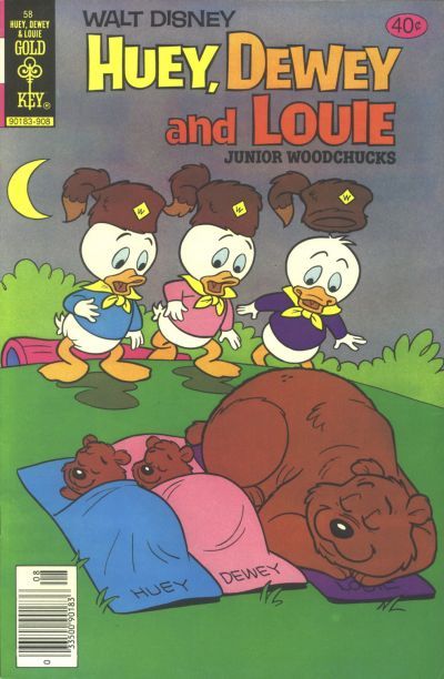 Huey, Dewey and Louie Junior Woodchucks #58 Comic