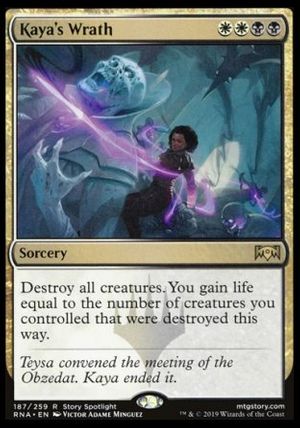 Kaya's Wrath (Ravnica Allegiance)