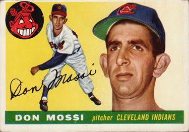 Don Mossi 1955 Topps #85 Sports Card