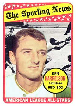 Ken Harrelson 1969 Topps #417 Sports Card