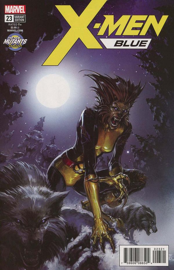 X-men Blue #23 (Crain New Mutants Variant Leg)