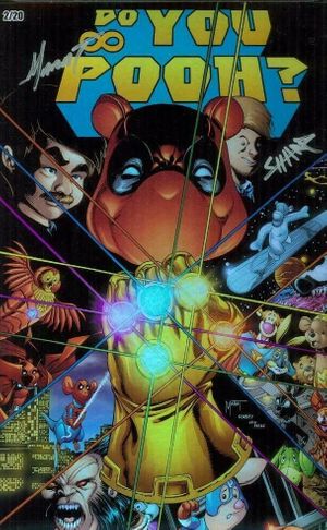 Do You Pooh #1 Infinity Gauntlet 1 Chromium Edition comic cover