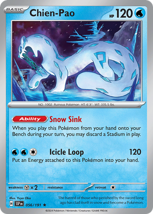 Chien-Pao (56/191) - Surging Sparks