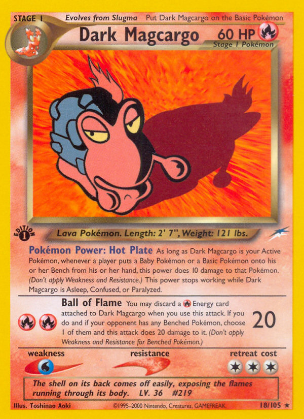 Magcargo Pokémon Card