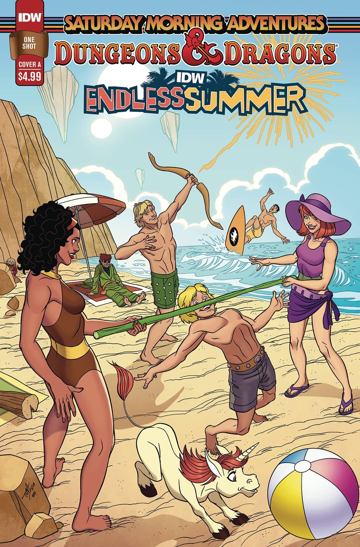 IDW Endless Summer Dungeons & Dragons: Saturday Morning Adventures Comic