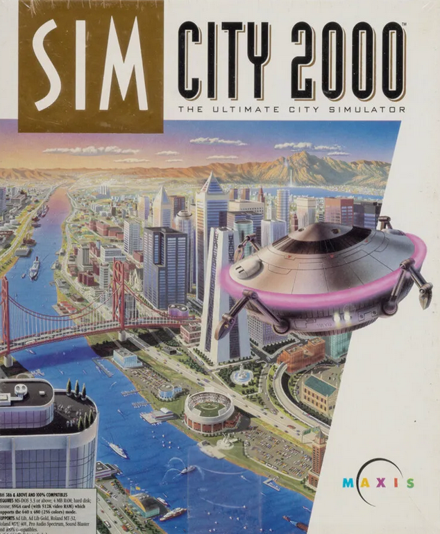 Sim City 2000 Video Game