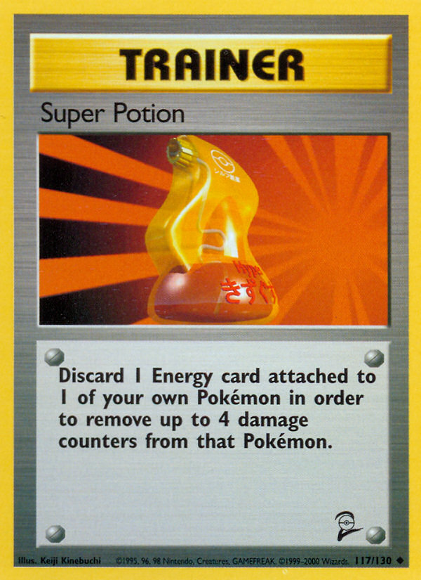 Super Potion (117/130) - Base Set 2 Pokémon Card