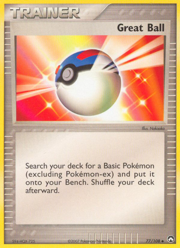 Great Ball (Trainer: Item) (77/108) - Power Keepers Pokémon Card