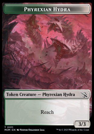 Phyrexian Hydra Token (March of the Machine) Trading Card