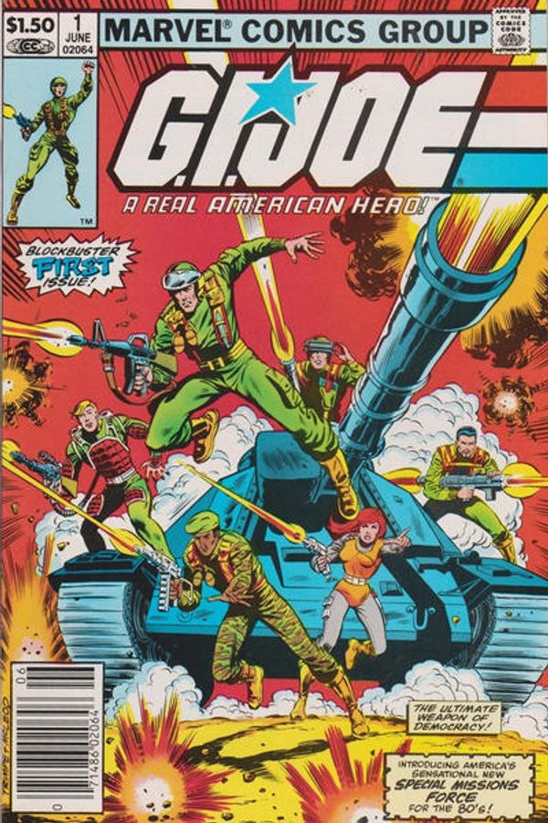 G.I. Joe, A Real American Hero #1 (Newsstand Edition)