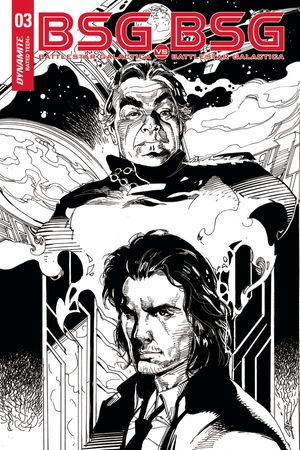 Bsg Vs Bsg #3 (Cover E 10 Copy Castro B&w Inc)