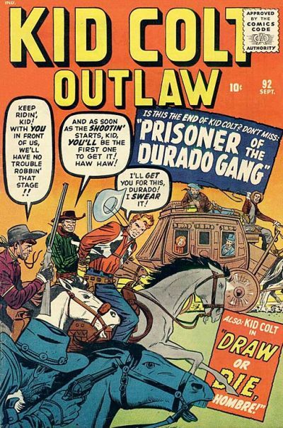 Kid Colt Outlaw #92 Comic
