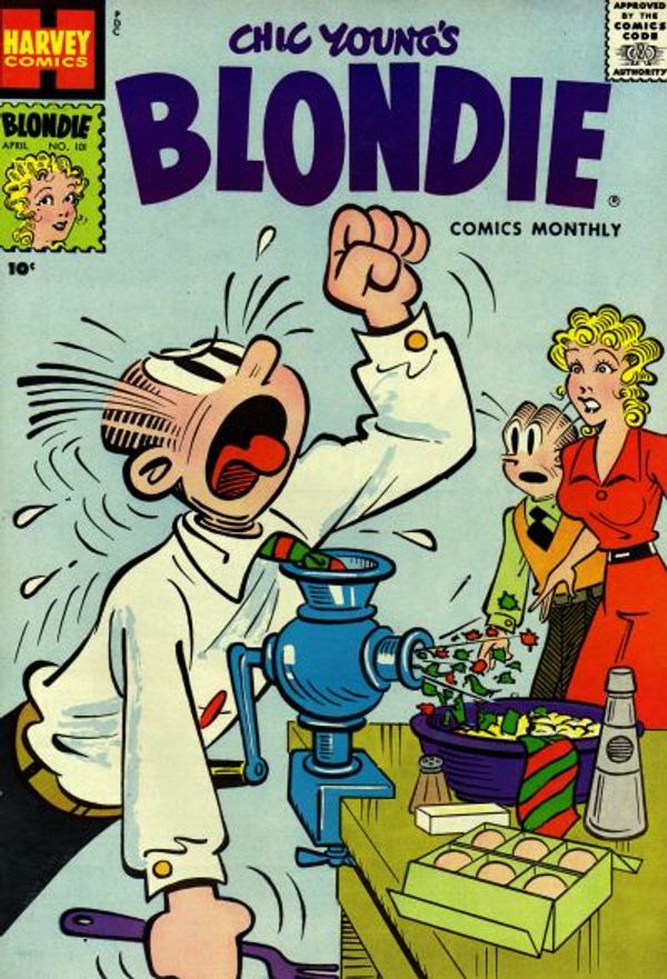 Blondie Comics Monthly #101