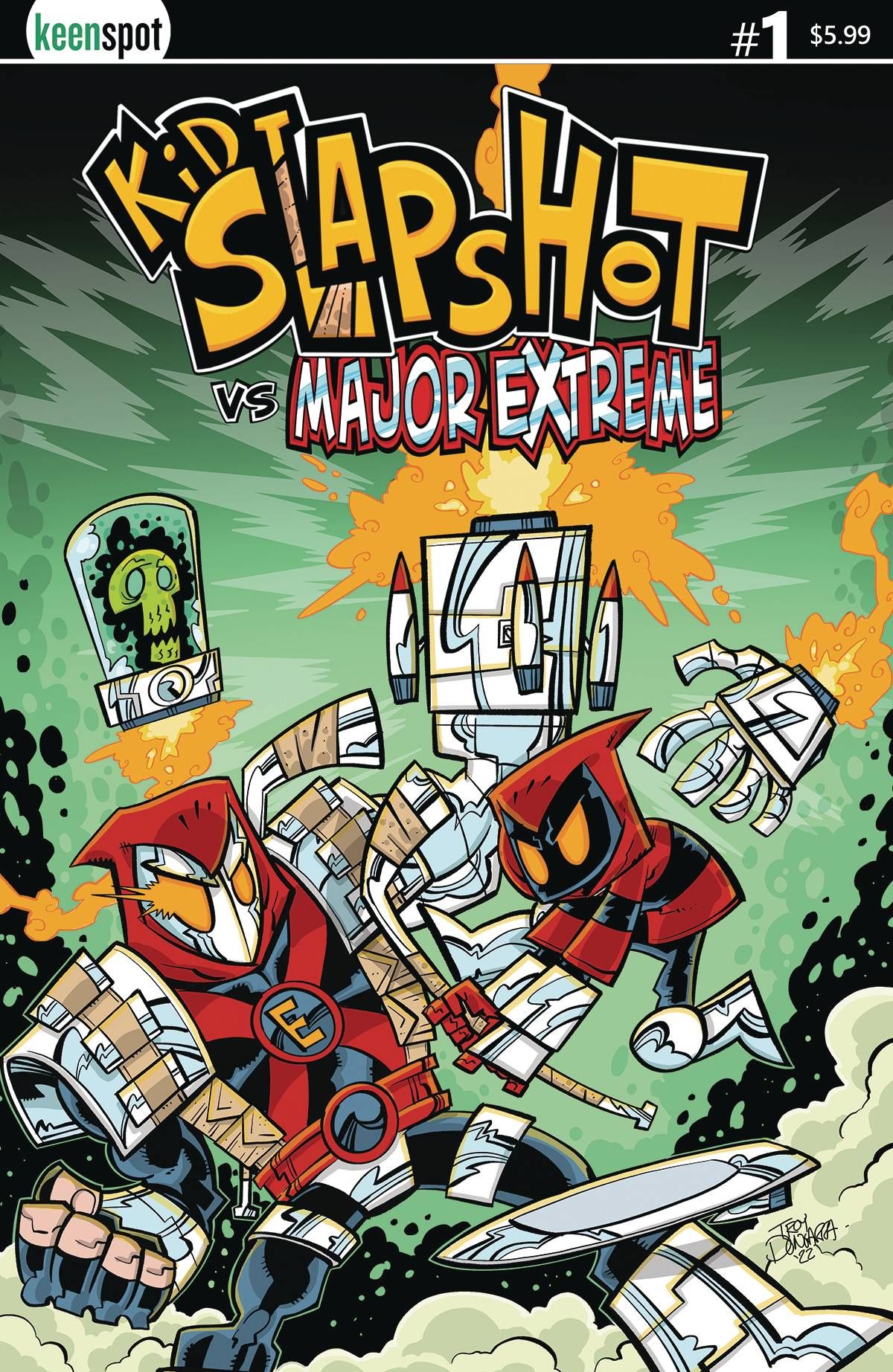 Kid Slapshot vs. Major Extreme #1 Comic