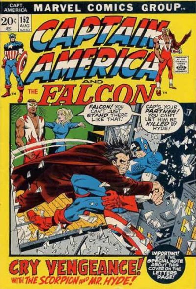 Captain America #152 Comic