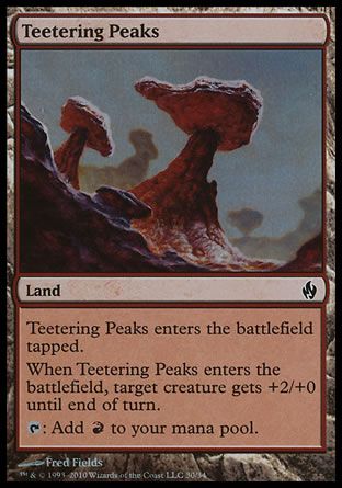 Teetering Peaks (Premium Deck Series: Fire and Lightning) Trading Card