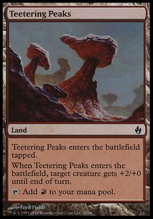 Teetering Peaks (Premium Deck Series: Fire and Lightning)