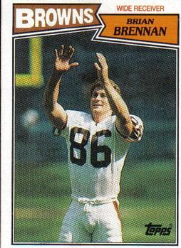 Brian Brennan 1987 Topps #84 Sports Card