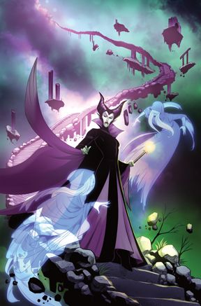Disney Villains Maleficent #2 (Cvr F Inc 1:10 Robert Quinn Virgin Variant) Comic