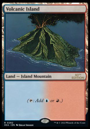 Volcanic Island (Magic 30th Anniversary Edition) Trading Card