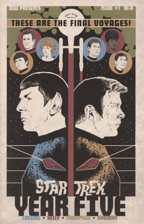 Star Trek: Year Five #1 (10 Copy Cover Lendl)