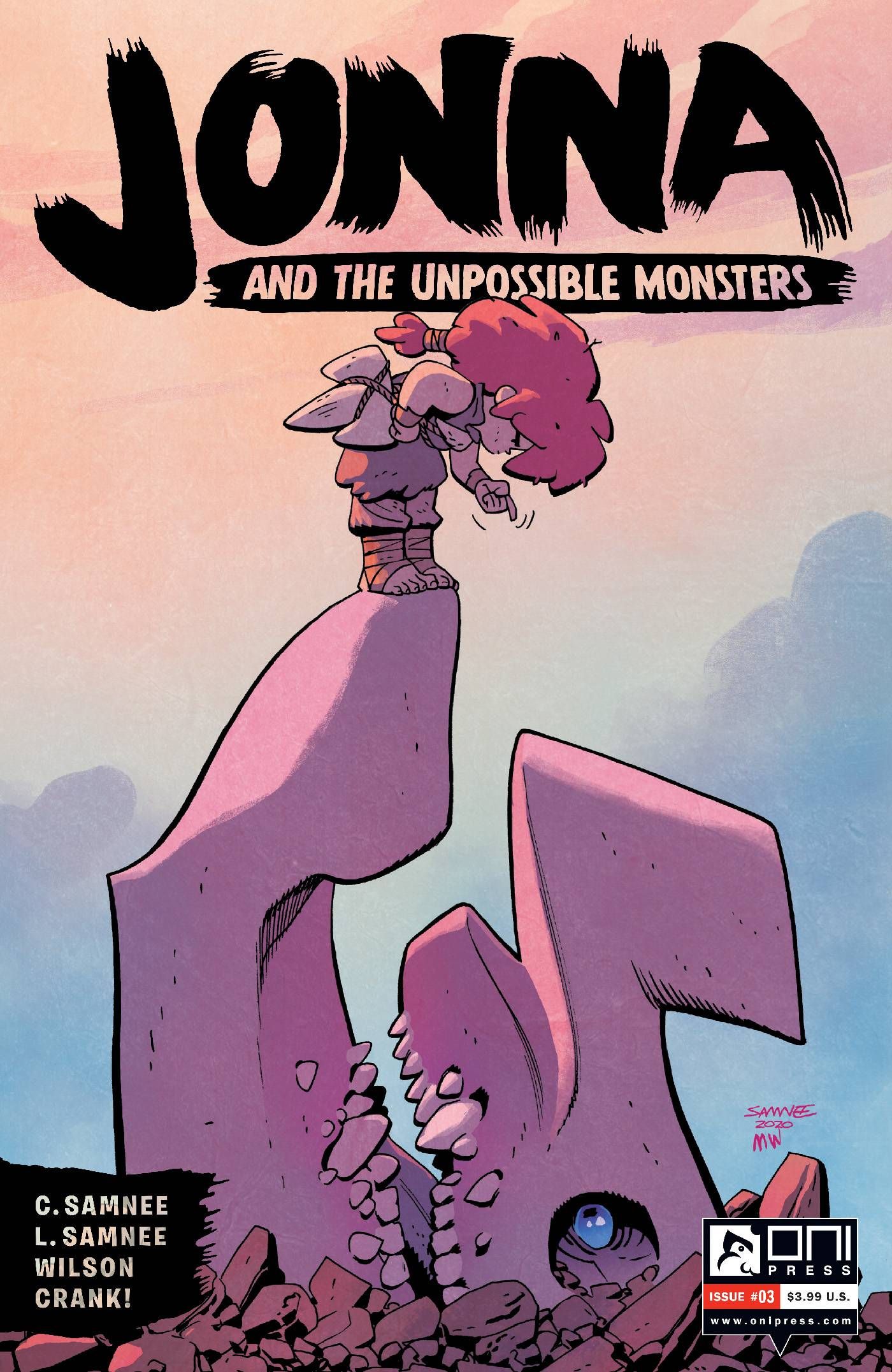 Jonna And The Unpossible Monsters #3 Comic