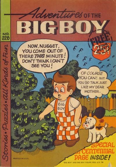 Adventures of Big Boy #226 Comic