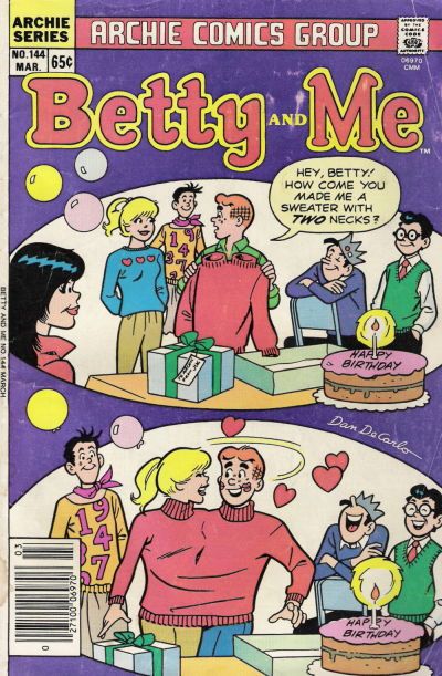 Betty and Me #144 Comic
