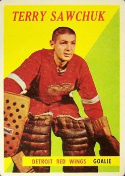 Terry Sawchuk 1958 Topps #2 Sports Card