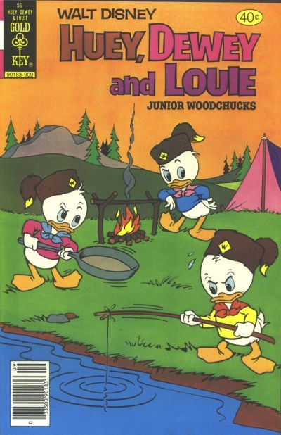 Huey, Dewey and Louie Junior Woodchucks #59 Comic