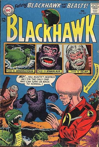 Blackhawk #205 Comic
