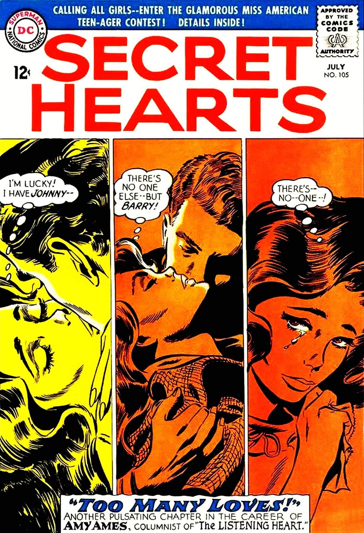 Secret Hearts #105 Comic