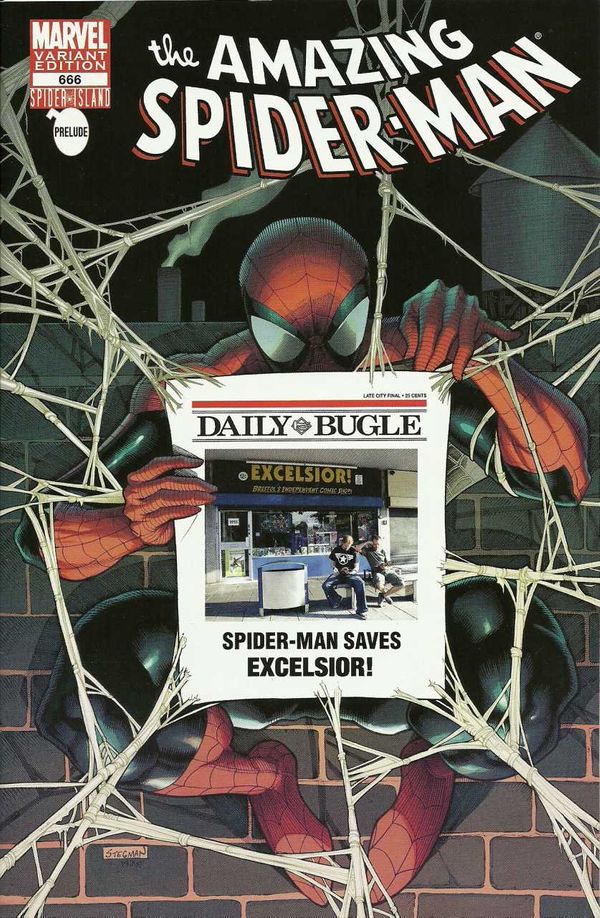 Amazing Spider-Man #666 (Excelsior Variant) Value - GoCollect (amazing ...