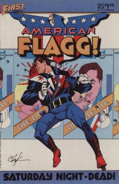 American Flagg #25 Comic